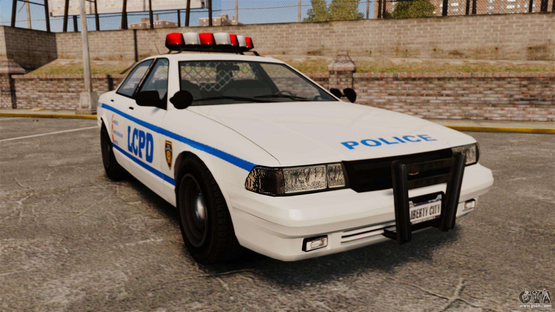 grand theft auto police mod