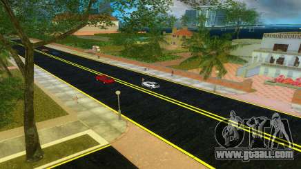 New roads Starfish Island for GTA Vice City