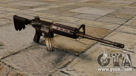 Automatic M4 carbine for GTA 4