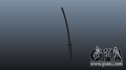 The long Japanese sword Katana for GTA 4