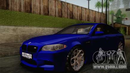 BMW M5 F10 v2 for GTA San Andreas