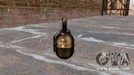 Hand grenade RGD-5 v2.0 for GTA 4