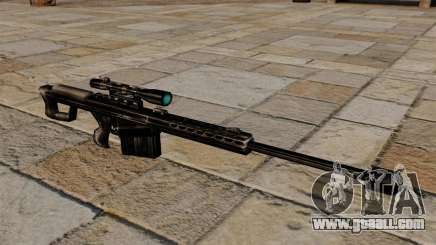 The Barrett M82 sniper rifle for GTA 4