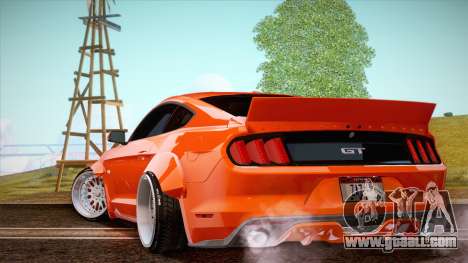 Ford Mustang Rocket Bunny 2015 for GTA San Andreas