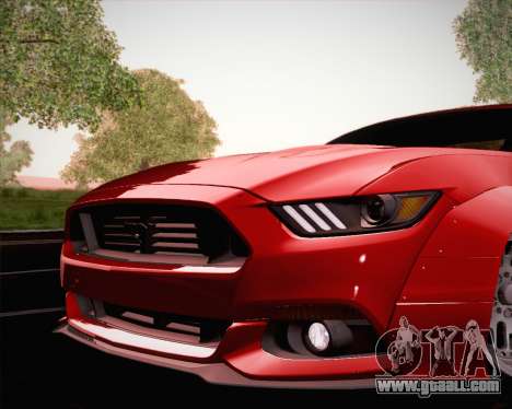 Ford Mustang Rocket Bunny 2015 for GTA San Andreas