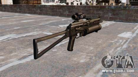 Submachine gun pp-19 Bizon for GTA 4