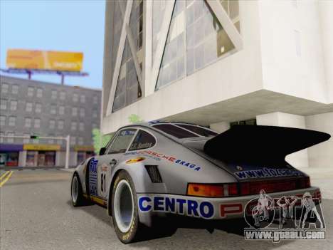 Porsche 911 RSR 3.3 skinpack 3 for GTA San Andreas