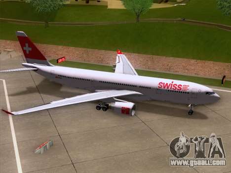 Airbus A330-223 Swiss International Airlines for GTA San Andreas