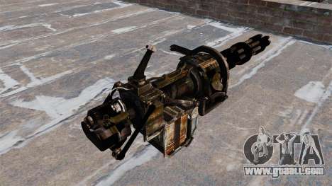 GAU-19 heavy machine gun for GTA 4