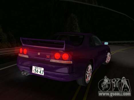 Nissan SKyline GT-R BNR33 for GTA Vice City