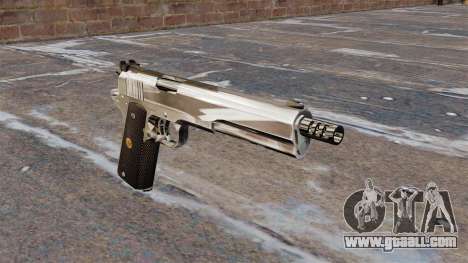 The AMT Hardballer semi-automatic pistol for GTA 4