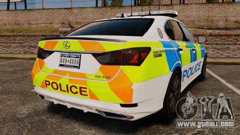 Lexus GS350 West Midlands Police [ELS] for GTA 4