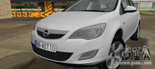 Opel Astra 2011 for GTA Vice City