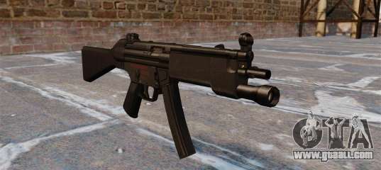 HK MP5 submachine gun for GTA 4