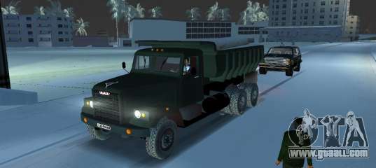 KrAZ 255 dump truck for GTA Vice City