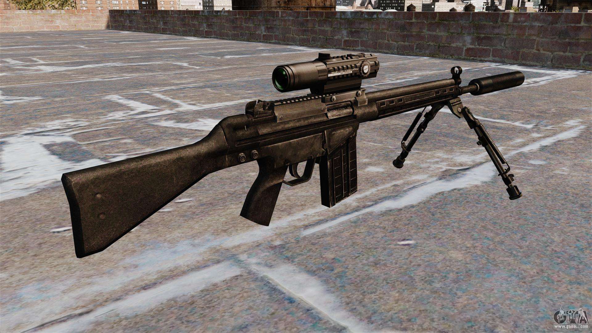 HK G3 automatic rifle for GTA 4