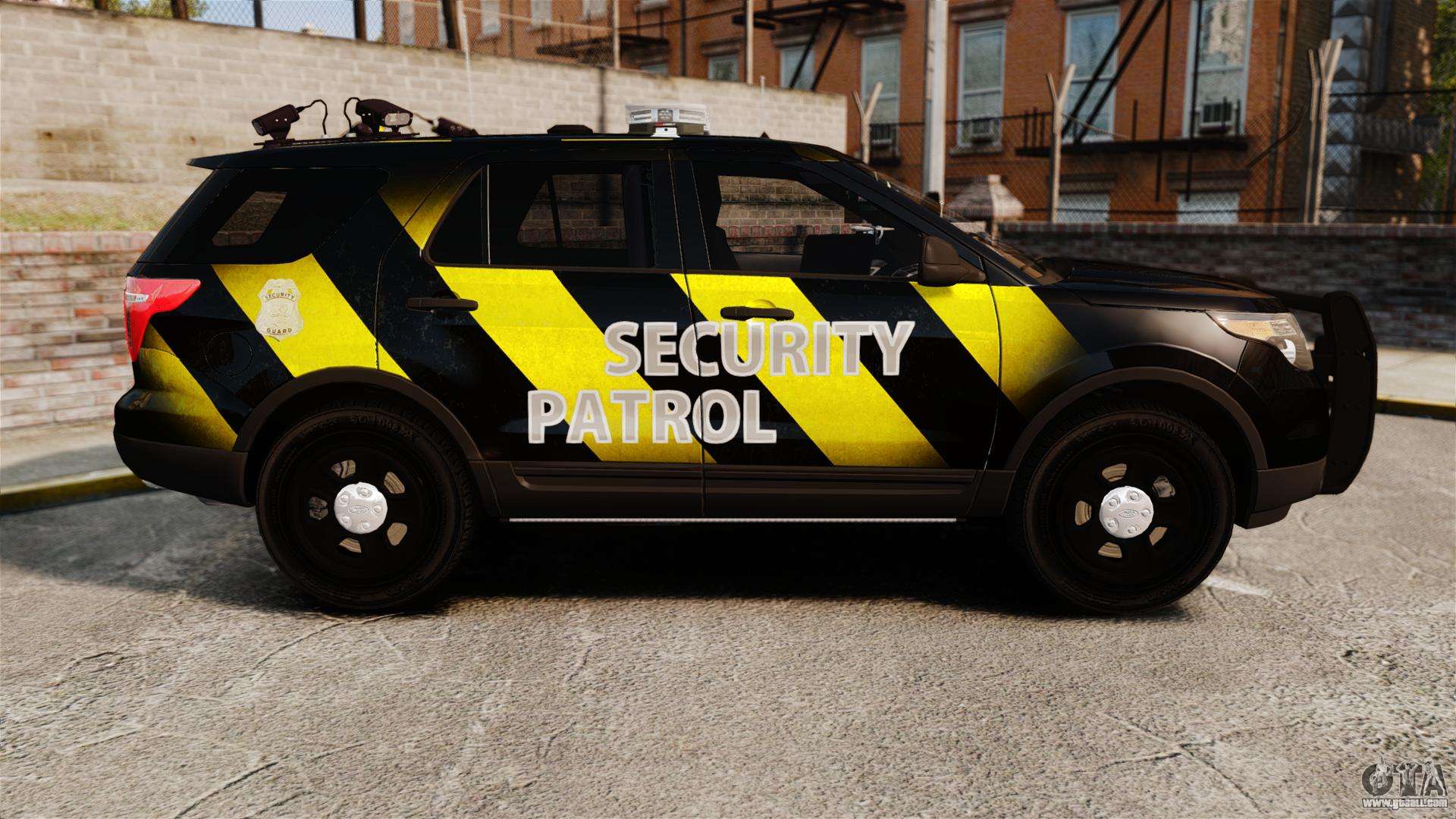 Ford Explorer 2013 Security Patrol [ELS] for GTA 4