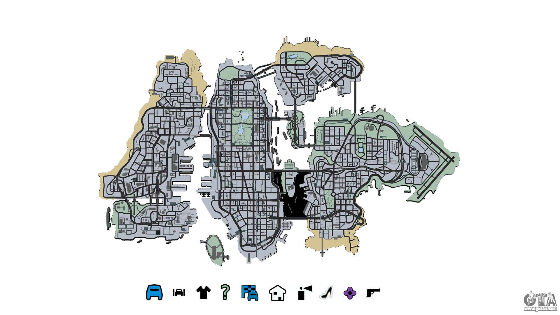 gta 5 liberty city map
