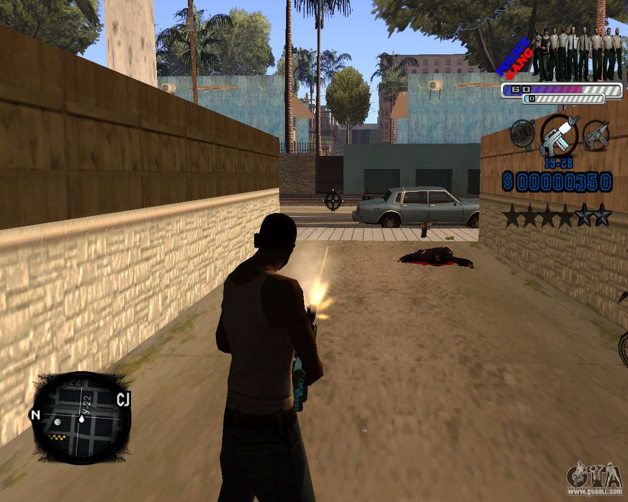 Режим hud в gta san andreas что это