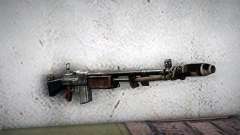 Browning M1918 for GTA San Andreas