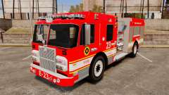 Division on Fire Columbus Firetruck [ELS] for GTA 4