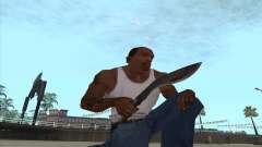 Kukri knife-machete for GTA San Andreas