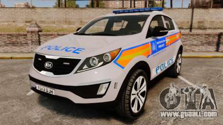 Kia Sportage Metropolitan Police [ELS] for GTA 4