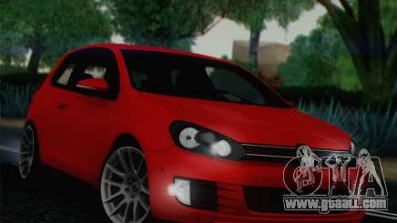 Volkswagen Golf Mk6 for GTA San Andreas