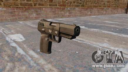 Self-loading pistol FN Five-seveN MW3 for GTA 4