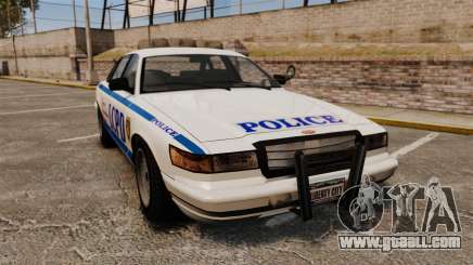 Vapid Police Cruiser v2.0 for GTA 4