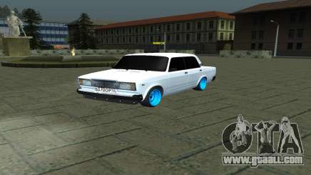 VAZ 2107 white for GTA San Andreas