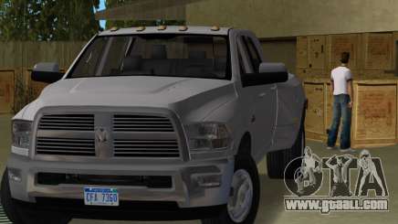 Dodge Ram 3500 Laramie 2012 for GTA Vice City