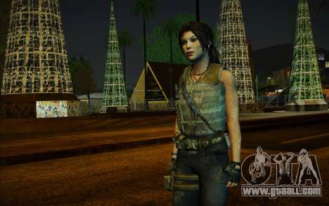 Tomb Raider Lara Croft Guerilla Outfit for GTA San Andreas