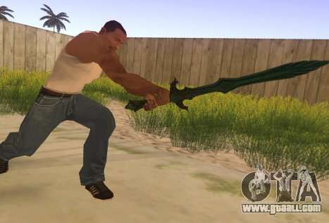 Glass Sword from Skyrim for GTA San Andreas