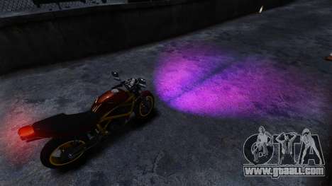 Purple lights for GTA 4