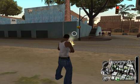 C-HuD Black White for GTA San Andreas