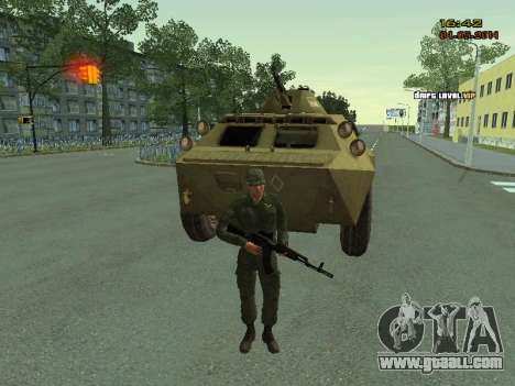 BTR-70 for GTA San Andreas