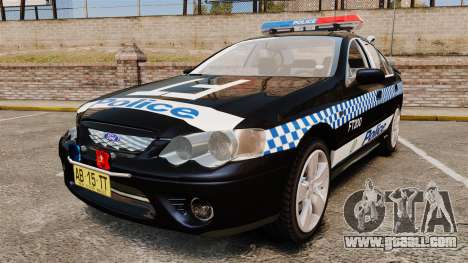 Ford BF Falcon XR6 Turbo Police [ELS] for GTA 4