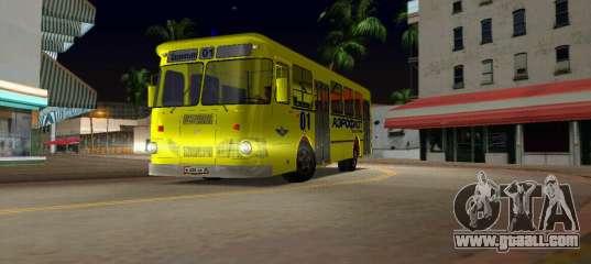 LIAZ 677 Aeroflot for GTA Vice City