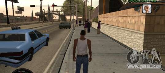 C-Hud Woozie Tawer for GTA San Andreas