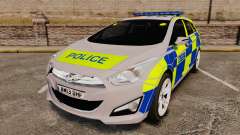 Hyundai i40 2013 Metropolitan Police [ELS] for GTA 4