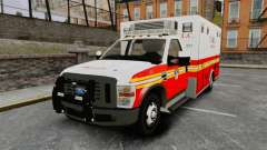 Ford F-250 Super Duty FDLC Ambulance [ELS] for GTA 4