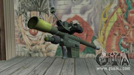 Missile launcher for GTA San Andreas