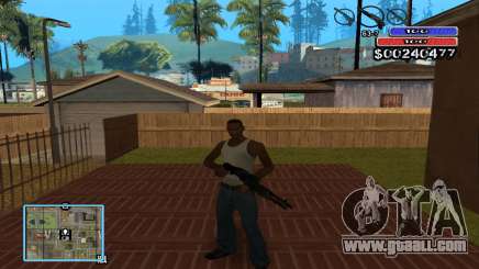 C-HUD by NickQuest for GTA San Andreas