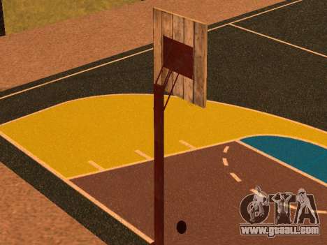 New basketball court for GTA San Andreas