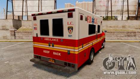 Brute FDLC Ambulance for GTA 4