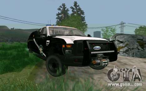 Ford F-250 Bone County Ultimate Response for GTA San Andreas