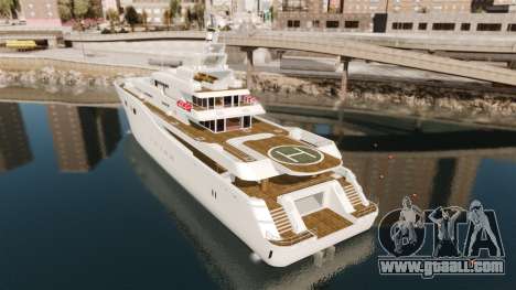 Full yacht for GTA 4
