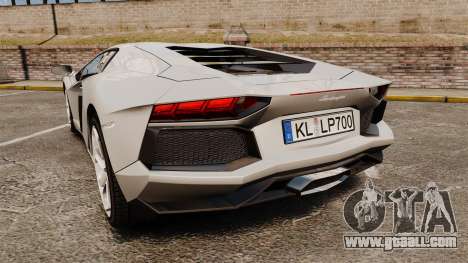 Lamborghini Aventador LP700-4 2012 [EPM] v1.1 for GTA 4