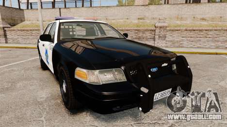 Ford Crown Victoria San Francisco Police [ELS] for GTA 4